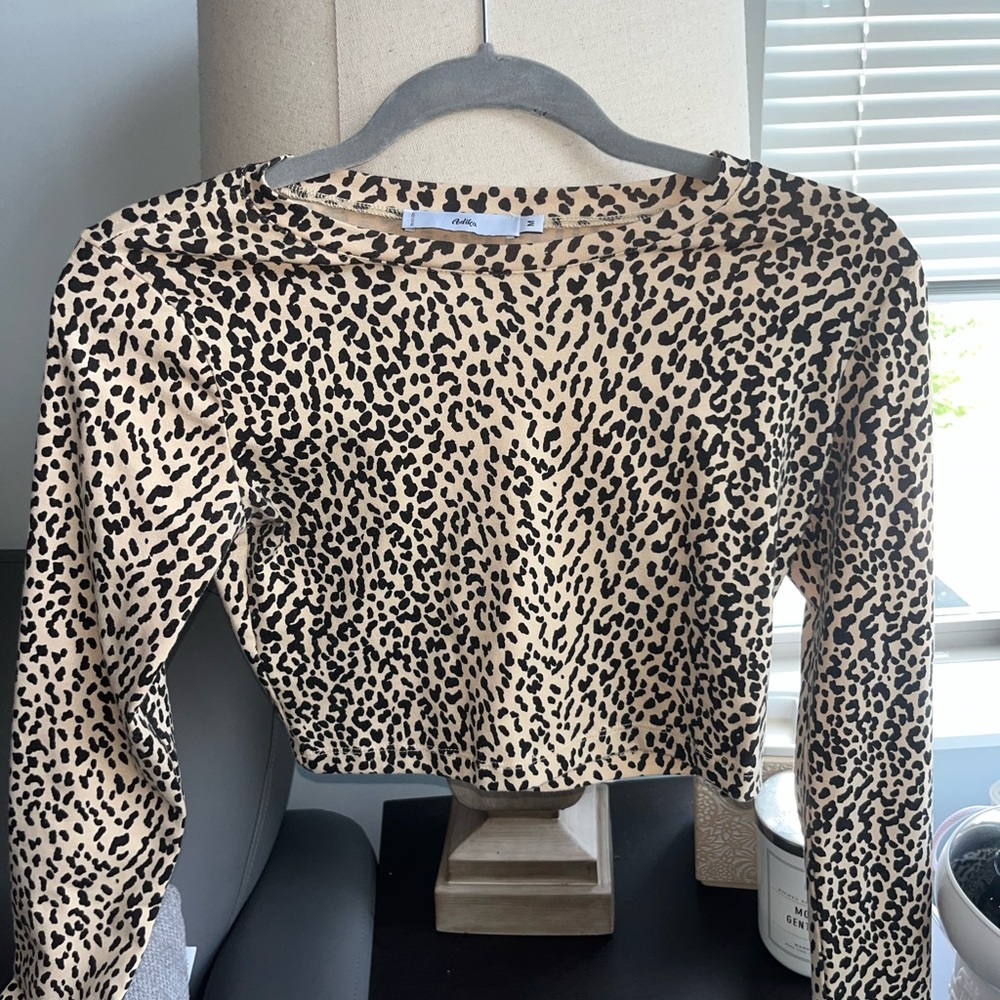 Adika Cheetaprint top